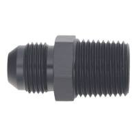 DeatschWerks - DeatschWerks 8AN Male Flare to 1/2in Male NPT Adapter - Anodized Matte Black - Image 2