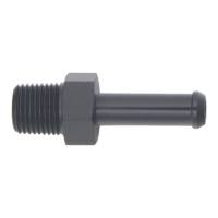 DeatschWerks - DeatschWerks 1/8in NPT Male Thread 1/4in Hose Barb - Anodized Matte Black - Image 2