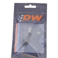 DeatschWerks - DeatschWerks 1/8in NPT Male Thread 5/16in Hose Barb - Anodized Matte Black - Image 4