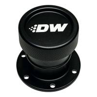 DeatschWerks - DeatschWerks Straight Filler Neck w/Cap - Matte Black - Image 3