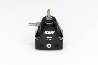 DeatschWerks DWR1000iL In-Line Adjustable Fuel Pressure Regulator - Black