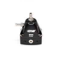 DeatschWerks - DeatschWerks DWR1000iL In-Line Adjustable Fuel Pressure Regulator - Black - Image 2