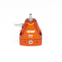 DeatschWerks - DeatschWerks DWR1000iL In-Line Adjustable Fuel Pressure Regulator - Orange - Image 2