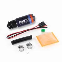 DeatschWerks - DeatschWerks 340lph DW300C Compact Fuel Pump w/ Universal Install Kit (w/ Mounting Clips) - Image 2