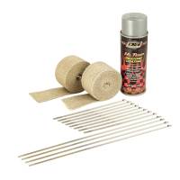 DEI - DEI Powersport Motorcycle Exhaust Wrap Kit - Tan Wrap w/Aluminum HT Silicone Coating - Image 3