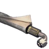 DEI - DEI Heat Shroud 1in I.D. x 3ft - Aluminized Sleeving - Hook and Loop Edge - Image 3