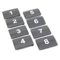 DEI - DEI Wire Markers 8pc Set Numbered 1-8 - Black - Image 3