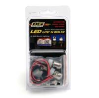 DEI - DEI LED LiteN Boltz License Plate Lighting Kit - Dome Head - 4pc - Satin - Image 5