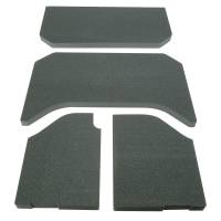 DEI - DEI 07-10 Jeep Wrangler JK 4-Door Boom Mat Headliner - 4 Piece - Black - Image 2