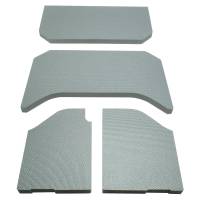 DEI - DEI 07-10 Jeep Wrangler JK 4-Door Boom Mat Headliner - 4 Piece - Gray - Image 2