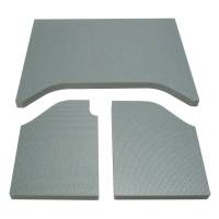 DEI - DEI 07-10 Jeep Wrangler JK 2-Door Boom Mat Headliner - 3 Piece - Gray - Image 3