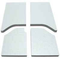 DEI - DEI 11-18 Jeep Wrangler JK 2-Door Boom Mat Headliner - 4 Piece - White - Image 3