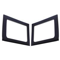 DEI - DEI 11-18 Jeep Wrangler JK 4-Door Boom Mat Rear Side Window Trim - 2 Piece - Black - Image 3