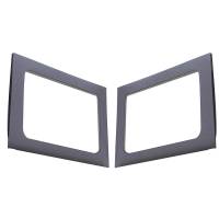 DEI 11-18 Jeep Wrangler JK 4-Door Boom Mat Rear Side Window Trim - 2 Piece - Gray