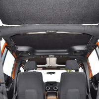 DEI - DEI 07-10 Jeep Wrangler JK 4-Door Boom Mat Headliner - 4 Piece - Black Leather Look - Image 5