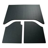 DEI - DEI 07-10 Jeep Wrangler JK 2-Door Boom Mat Headliner - 3 Piece - Black Leather Look - Image 3