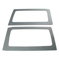 DEI - DEI 11-18 Jeep Wrangler JK 2-Door Boom Mat Rear Side Window Trim - 2 Piece - Gray Leather Look - Image 3