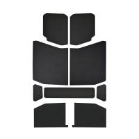 DEI - DEI 18-23 Jeep Wrangler JL 4-Door Boom Mat Headliner - 9 Piece - Black Leather Look - Image 2