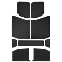 DEI - DEI 18-23 Jeep Wrangler JL 4-Door Boom Mat Headliner - 9 Piece - Black Leather Look - Image 3