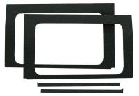 DEI - DEI 18-23 Jeep Wrangler JL 4-Door Boom Mat Rear Side Window Trim - 4 Piece - Black - Image 3