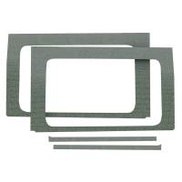 DEI - DEI 18-23 Jeep Wrangler JL 4-Door Boom Mat Rear Side Window Trim - 4 Piece - Gray - Image 2