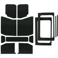 DEI - DEI 18-23 Jeep Wrangler JL 4-Door Boom Mat Complete Headliner Kit - 13 Piece - Black - Image 2