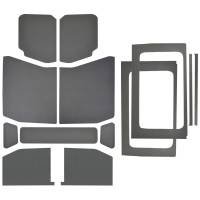 DEI - DEI 18-23 Jeep Wrangler JL 4-Door Boom Mat Complete Headliner Kit - 13 Piece - Gray Leather Look - Image 2