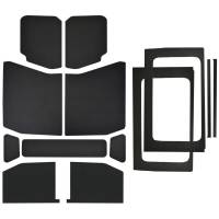 DEI - DEI 18-23 Jeep Wrangler JL 4-Door Boom Mat Complete Headliner Kit - 13 Piece - Black Leather Look - Image 2