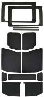 DEI - DEI 18-23 Jeep Wrangler JL 4-Door Boom Mat Complete Headliner Kit - 13 Piece - Black Leather Look - Image 3