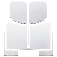 DEI - DEI 20-22 Jeep Gladiator JT 4-Door Boom Mat Complete Headliner Kit - 7 Piece - White - Image 3