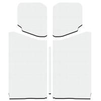 DEI 18-23 Jeep Wrangler JL 2-Door Boom Mat Headliner - 5 Piece - White