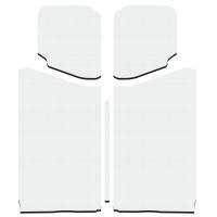 DEI - DEI 18-23 Jeep Wrangler JL 2-Door Boom Mat Headliner - 5 Piece - White - Image 2