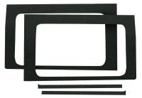 DEI - DEI 18-23 Jeep Wrangler JL 2-Door Boom Mat Rear Side Window Trim - 2 Piece - Black - Image 3