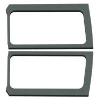 DEI 18-23 Jeep Wrangler JL 2-Door Boom Mat Rear Side Window Trim - 2 Piece - Gray