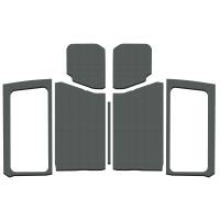 DEI - DEI 18-23 Jeep Wrangler JL 2-Door Boom Mat Complete Headliner Kit - 7 Piece - White - Image 2