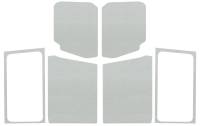 DEI - DEI 18-23 Jeep Wrangler JL 2-Door Boom Mat Complete Headliner Kit - 7 Piece - White - Image 3