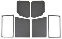 DEI - DEI 18-23 Jeep Wrangler JL 2-Door Boom Mat Complete Headliner Kit - 7 Piece - Gray Leather Look - Image 3