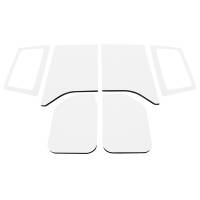 DEI - DEI 11-18 Jeep Wrangler JK 2-Door Boom Mat Complete Headliner Kit - 6 Piece - White - Image 2