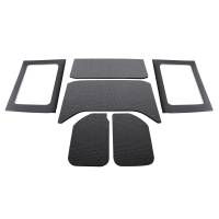 DEI - DEI 11-18 Jeep Wrangler JK 4-Door Boom Mat Complete Headliner Kit - 6 Piece - Black - Image 2