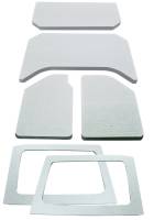 DEI - DEI 11-18 Jeep Wrangler JK 4-Door Boom Mat Complete Headliner Kit - 6 Piece - White - Image 3