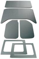 DEI - DEI 11-18 Jeep Wrangler JK 4-Door Boom Mat Complete Headliner Kit - 6 Piece - Gray Leather Look - Image 2