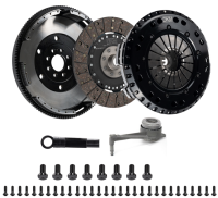 DKM Clutch - DKM Clutch 2.0 VW/Audi A3 TSI 8 Bolt Motor MS Twin Disc Clutch w/Steel Flywheel (660 ft/lbs Torque) - Image 2