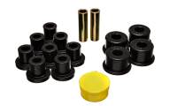 Energy Suspension - Energy Suspension 6/74-80 MG MGB Black Rear Leaf Spring Bushing Set - Image 1