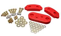 Energy Suspension - Energy Suspension 61-73 VW Beetle/70-73 Super Beetle Red Motor and Trans Mount Bushings (Inc H/W) - Image 2