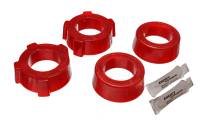 Energy Suspension 69-78 Vokswagen (Air Cooled) Red Rear Spring Plate Bushing Set - 15.2109R