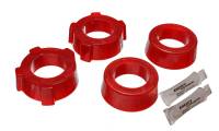 Energy Suspension - Energy Suspension 69-78 Vokswagen (Air Cooled) Red Rear Spring Plate Bushing Set - Image 2