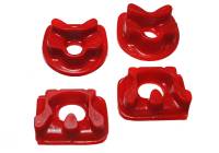 Energy Suspension - Energy Suspension 92-01 Honda Red Motor Mount Inserts (Manual Transmission) (2 Torque Positions) - Image 1