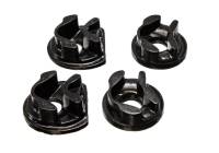 Energy Suspension - Energy Suspension 01-05 Honda Civic/CRX Black Motor Mount Inserts (Manual Transmission) (2 Torque Mo - Image 2