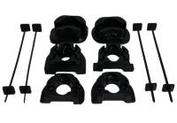 Energy Suspension - Energy Suspension 97-01 Honda CR-V 4WD Black Motor Mount Insert Set - Image 2