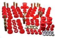 Energy Suspension - Energy Suspension 88-91 Honda Civic/CRX Red Hyper-Flex Master Bushing Set - Image 1